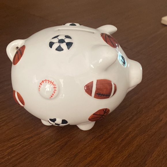 Piggy Bank- Sports Balls - Picture 3 of 5
